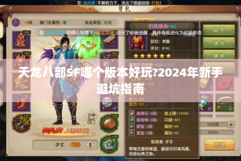 天龙八部SF哪个版本好玩?2024年新手避坑指南 天龙八部SF哪个版本好玩?2024年新手避坑指南