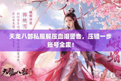 天龙八部私服解压血泪警告,压错一步账号全废! 天龙八部私服解压血泪警告,压错一步账号全废!