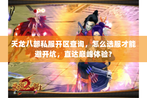 天龙八部私服开区查询，怎么选服才能避开坑，直达巅峰体验？