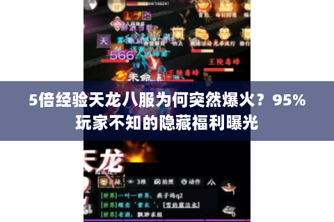 5倍经验天龙八服为何突然爆火?95%玩家不知的隐藏福利曝光 5倍经验天龙八服为何突然爆火?95%玩家不知的隐藏福利曝光