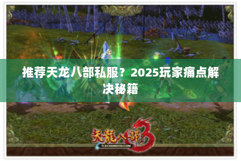 推荐天龙八部私服？2025玩家痛点解决秘籍