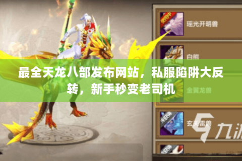 最全天龙八部发布网站，私服陷阱大反转，新手秒变老司机