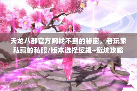 天龙八部官方网找不到的秘密，老玩家私藏的私服/版本选择逻辑+避坑攻略