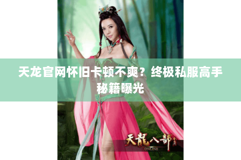 天龙官网怀旧卡顿不爽？终极私服高手秘籍曝光