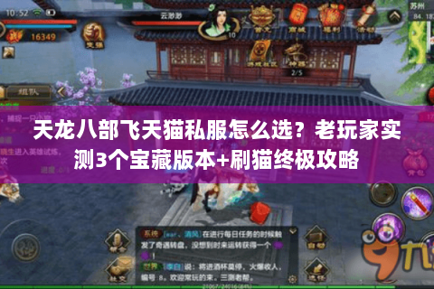天龙八部飞天猫私服怎么选？老玩家实测3个宝藏版本+刷猫终极攻略