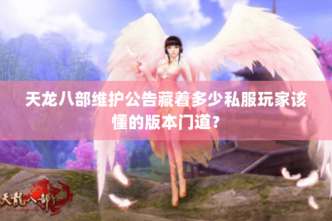 天龙八部维护公告藏着多少私服玩家该懂的版本门道? 天龙八部维护公告藏着多少私服玩家该懂的版本门道?