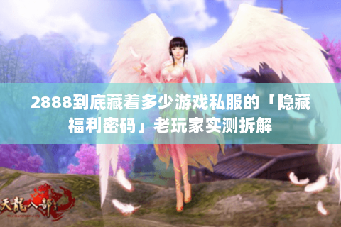 2888到底藏着多少游戏私服的「隐藏福利密码」老玩家实测拆解