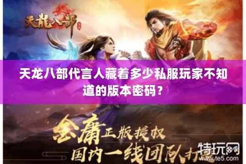 天龙八部代言人藏着多少私服玩家不知道的版本密码？