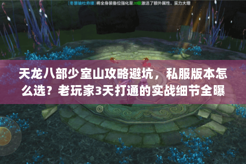 天龙八部少室山攻略避坑,私服版本怎么选?老玩家3天打通的实战细节全曝 天龙八部少室山攻略避坑,私服版本怎么选?老玩家3天打通的实战细节全曝