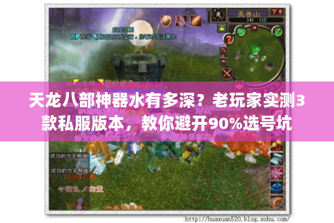 天龙八部神器水有多深？老玩家实测3款私服版本，教你避开90%选号坑