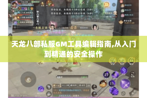 天龙八部私服GM工具编辑指南,从入门到精通的安全操作