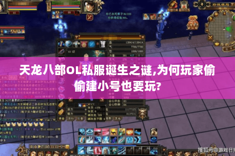 天龙八部OL私服诞生之谜,为何玩家偷偷建小号也要玩? 天龙八部OL私服诞生之谜,为何玩家偷偷建小号也要玩?