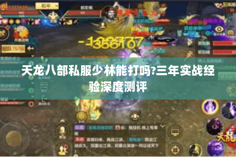 天龙八部私服少林能打吗?三年实战经验深度测评 天龙八部私服少林能打吗?三年实战经验深度测评