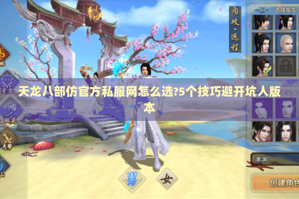 天龙八部仿官方私服网怎么选?5个技巧避开坑人版本 天龙八部仿官方私服网怎么选?5个技巧避开坑人版本