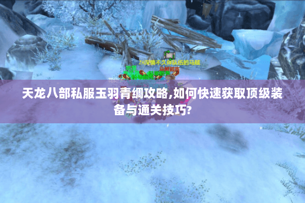 天龙八部私服玉羽青绸攻略,如何快速获取顶级装备与通关技巧? 天龙八部私服玉羽青绸攻略,如何快速获取顶级装备与通关技巧?