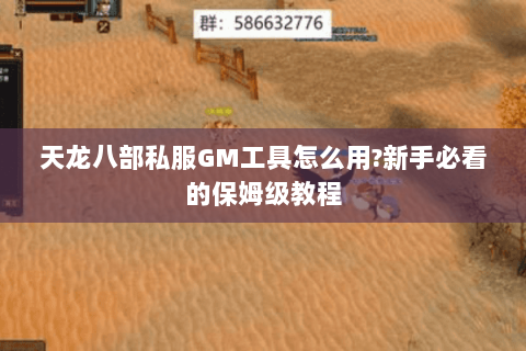 天龙八部私服GM工具怎么用?新手必看的保姆级教程 天龙八部私服GM工具怎么用?新手必看的保姆级教程