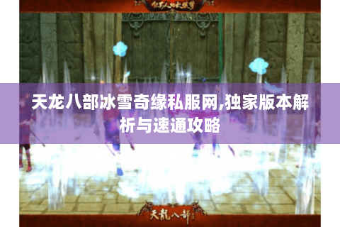 天龙八部冰雪奇缘私服网,独家版本解析与速通攻略