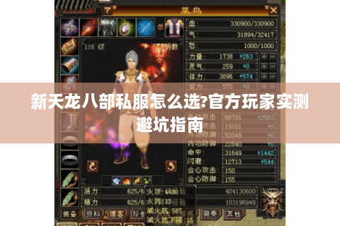新天龙八部私服怎么选?官方玩家实测避坑指南 新天龙八部私服怎么选?官方玩家实测避坑指南