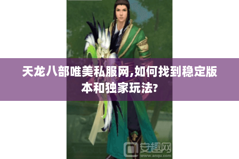 天龙八部唯美私服网,如何找到稳定版本和独家玩法?