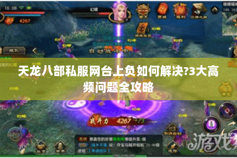 天龙八部私服网台上负如何解决?3大高频问题全攻略