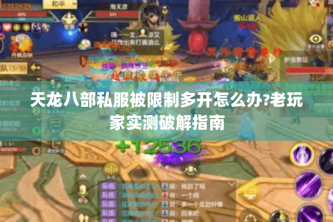 天龙八部私服被限制多开怎么办?老玩家实测破解指南 天龙八部私服被限制多开怎么办?老玩家实测破解指南