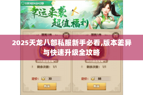 2025天龙八部私服新手必看,版本差异与快速升级全攻略 2025天龙八部私服新手必看,版本差异与快速升级全攻略
