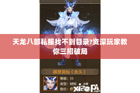 天龙八部私服找不到目录?资深玩家教你三招破局 天龙八部私服找不到目录?资深玩家教你三招破局