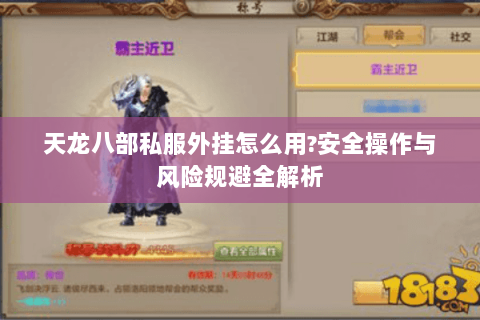 天龙八部私服外挂怎么用?安全操作与风险规避全解析 天龙八部私服外挂怎么用?安全操作与风险规避全解析