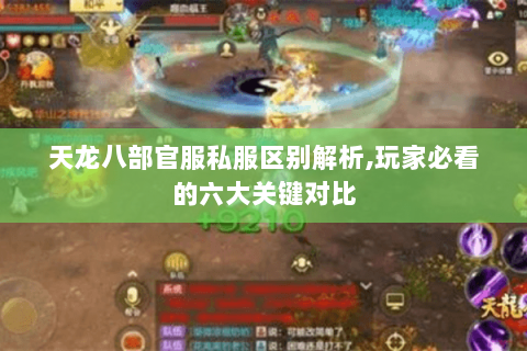 天龙八部官服私服区别解析,玩家必看的六大关键对比 天龙八部官服私服区别解析,玩家必看的六大关键对比