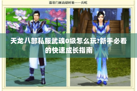 天龙八部私服武魂0级怎么玩?新手必看的快速成长指南 天龙八部私服武魂0级怎么玩?新手必看的快速成长指南