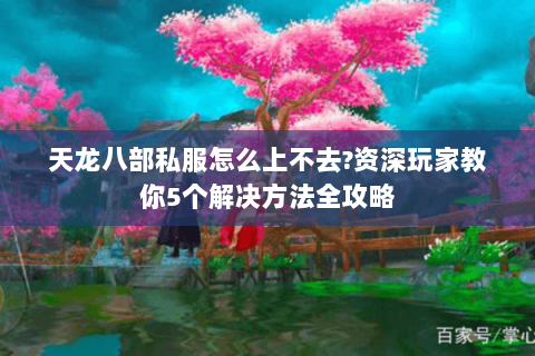 天龙八部私服怎么上不去?资深玩家教你5个解决方法全攻略 天龙八部私服怎么上不去?资深玩家教你5个解决方法全攻略