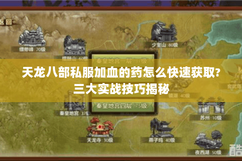 天龙八部私服加血的药怎么快速获取?三大实战技巧揭秘 天龙八部私服加血的药怎么快速获取?三大实战技巧揭秘