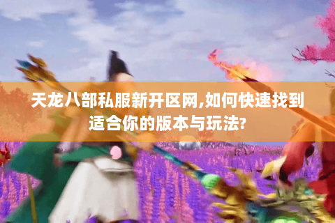 天龙八部私服新开区网,如何快速找到适合你的版本与玩法?