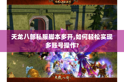 天龙八部私服脚本多开,如何轻松实现多账号操作?