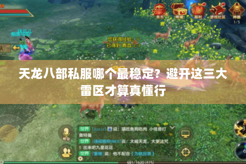 天龙八部私服哪个最稳定？避开这三大雷区才算真懂行