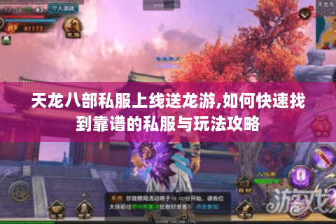 天龙八部私服上线送龙游,如何快速找到靠谱的私服与玩法攻略