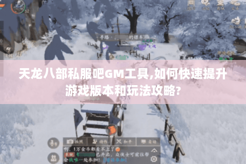 天龙八部私服吧GM工具,如何快速提升游戏版本和玩法攻略? 天龙八部私服吧GM工具,如何快速提升游戏版本和玩法攻略?