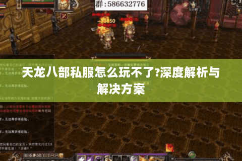 天龙八部私服怎么玩不了?深度解析与解决方案 天龙八部私服怎么玩不了?深度解析与解决方案