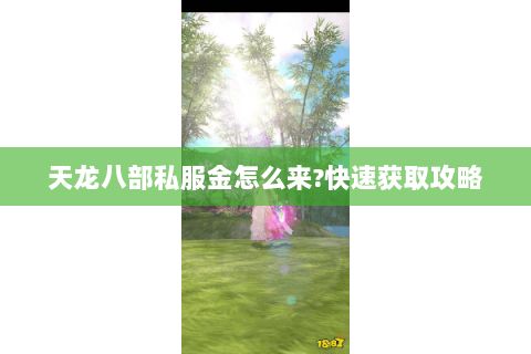 天龙八部私服金怎么来?快速获取攻略 天龙八部私服金怎么来?快速获取攻略
