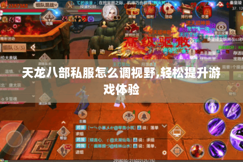 天龙八部私服怎么调视野,轻松提升游戏体验 天龙八部私服怎么调视野,轻松提升游戏体验