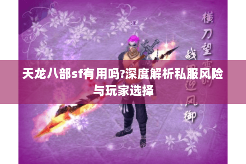 天龙八部sf有用吗?深度解析私服风险与玩家选择 天龙八部sf有用吗?深度解析私服风险与玩家选择