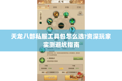 天龙八部私服工具包怎么选?资深玩家实测避坑指南