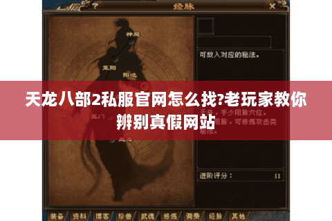 天龙八部2私服官网怎么找?老玩家教你辨别真假网站