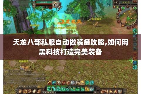 天龙八部私服自动做装备攻略,如何用黑科技打造完美装备 天龙八部私服自动做装备攻略,如何用黑科技打造完美装备