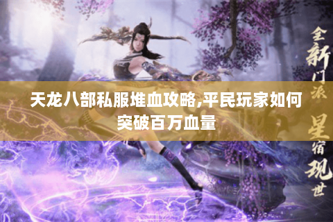天龙八部私服堆血攻略,平民玩家如何突破百万血量 天龙八部私服堆血攻略,平民玩家如何突破百万血量