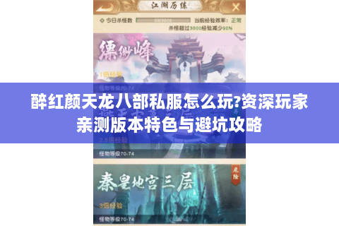 醉红颜天龙八部私服怎么玩?资深玩家亲测版本特色与避坑攻略 醉红颜天龙八部私服怎么玩?资深玩家亲测版本特色与避坑攻略