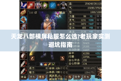 天龙八部横屏私服怎么选?老玩家实测避坑指南