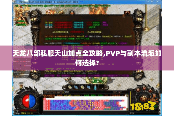 天龙八部私服天山加点全攻略,PVP与副本流派如何选择?