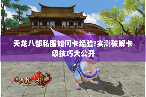 天龙八部私服如何卡经验?实测破解卡级技巧大公开
