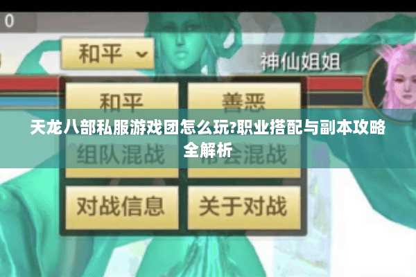 天龙八部私服游戏团怎么玩?职业搭配与副本攻略全解析 天龙八部私服游戏团怎么玩?职业搭配与副本攻略全解析